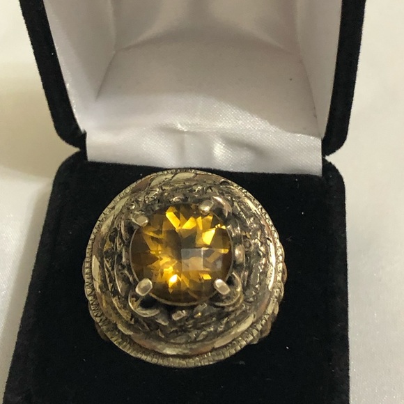 Adjustable Imperial Topaz ring - Picture 8 of 8